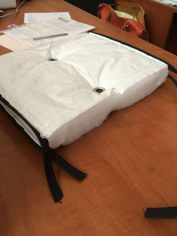 Ангар с покрытием из армированного ПВХ - Утепление ангара 1